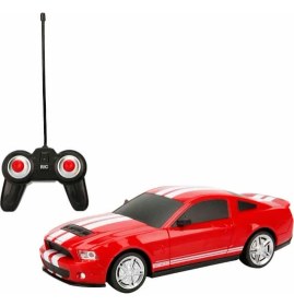 Resim Suncon 1:24 Ford Mustang Shelby GT500 Işıklı Uzaktan Kumandalı Araba - Mavi Araba 