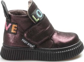 Resim Fast Step Hakiki Deri Kürklü Unisex Çocuk Klasik Bot 769KXA140 