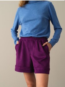 Resim Mor Regular Fit Şort 23kb01275388-2q Mor 