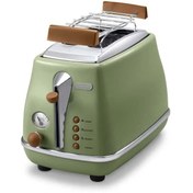 Resim Delonghi Icona Vintage CTOV2103.GR Ekmek Kızartma Makinesi 