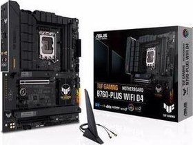 Resim TUF GAMING B760-PLUS WIFI DDR5 7200MHZ(OC) HDMI DP ATX ANAKART 90MB1ER0-M1EAY0 Asus