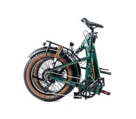 Resim TORC T1F ELEKTRİKLİ KATLANIR BİSİKLET FAT 7-V HD MAT YEŞİL-BEYAZ 