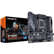 Resim Gigabyte B760M Gaming X AX 1.1 Wi-Fi Intel B760 7600 MHz (OC) DDR5 Soket 17000 mATX Anakart 