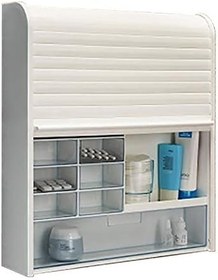 Resim Primanova 092 Panjurlu Çok Amaçlı Kilitli Ecza Ve Banyo Dolabı 