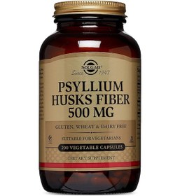 Resim Solgar Psyllium Husks Fibre 500 MG 200 Kapsül 