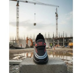 Resim Fly Iş Güvenlik Ayakkabısı, Desenli (Çelik Burunlu) 