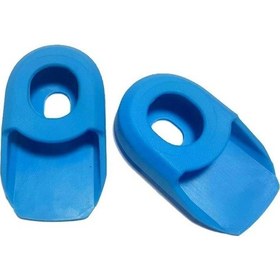 Resim Bisiklet Aynakol Pedal Kolu Koruyucu Silikon Pvc Koruyucu Mavi 