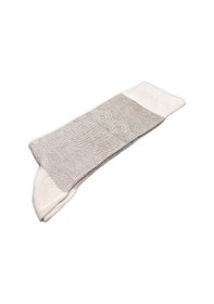 Resim Bambu Erkek Çorabı - Tumaniş - Krem 17104-r7 Çok Renkli 