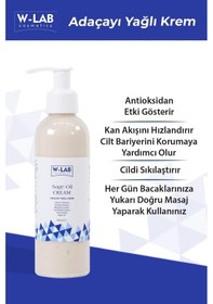 Resim W-Lab Cosmetics Sage Oil Adaçayı Yağlı Krem 190 ML 