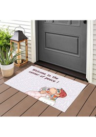 Resim Center Of Peace Kapı Önü Paspas Lovebug-t 