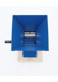 Resim Fındık - Ceviz - Badem Kırma Makinası Kırıcı Metal Kapaklı-tahtaya Sabitlenmiş-mavi-31x16x16cm 