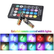 Resim Uzaktan Kumandalı T10 Çakarlı Renkli Led 