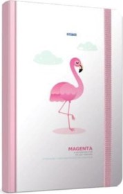 Resim Magenta 13x21cm Sert Kapak 120 Yaprak Çizgili Defter 34185 Nocolor-53f88c70 