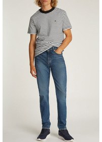 Resim Calvin Klein Erkek Jean Pantolon Lacivert 