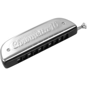 Resim Hohner Chrometta 10 Mızıka do Majör 