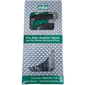 Resim Elta Allen Anahtar Takımı 9lu 