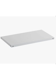 Resim Rafburada Galvaniz Çelik Raf Tablası - Depo, Arşiv, Kiler, Dosya, Market Rafı 20x60 Cm-1.50 Mm Metalik 