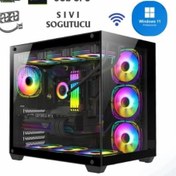 Resim RAMTECH SUPPLEY V2 RYZEN 7 5700X RTX 5060 8GB 32 GB RAM 1TB M2 SSD SIVI SOĞUTMALI OYUNCU BİLGİSAYARI 