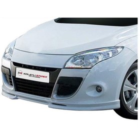 Resim Renault Megane 3 Ön Tampon Altı Fiber 2008 Ve Sonrası N11.4722 