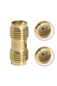 Resim Genel Markalar Sma Dişi To Sma Dişi Adaptör Soket Altın Kaplama Soket 0-6ghz Rf Wi-fi Anten Fpv Lorarouter Modem 