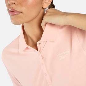 Resim Reebok ID Fitted Polo Açık Pembe T-Shirt, ID FITTED POLO 