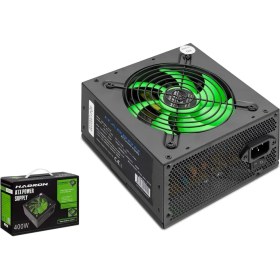 Resim Hadron Hd411 400W Kutulu Siyah ATX Power Supply 80+ Verimlilik ile Yüksek Performans Sunar 