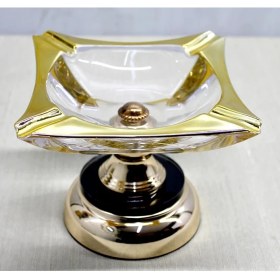 Resim AyrStore Metal Ayaklı Cam Küllük Model 1 