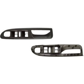 Resim Volkswagen Passat B6 2005-2011 Gri Ön Dörtlü Cam Düğme Çerçevesi 