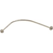Resim Sharplace L-Shapaed Banyo Küvet Köşe Duş Perdesi Çubuk Büyük Uzay 70-95 x 90-130 cm. (Yurt Dışından) 