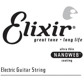 Resim Elixir 13010 Nanoweb Tek Elektro Gitar Teli 10 