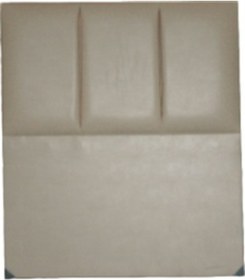 Resim Başlık ALC SEDEF Model 90cm SUNİ DERİ Kumaş Modern Kapitone KREM Renk El Yapımı 