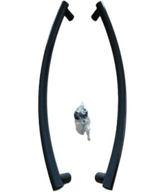 Resim Alüminyum Yay Kol 600mm Antrasit 7016 