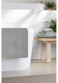 Resim Otel Banyo Havlusu Pamuklu 90x150 Cm Renkli 16/1 Avs 580 Gr Gri 