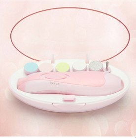 Resim Shineyee "zehirsiz Bebek Tırnak Makinesi - Çizilmeye Dayanıklı Mini Elektrikli Törpü" 