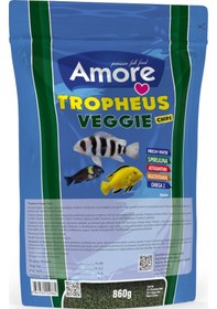 Resim Tropheus Veggie Chips Tanganyika Malawi Bitkisel Algae Balık Yemi 