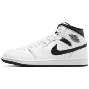 Resim Air Jordan 1 Mid Erkek Basketbol Ayakkabısı 