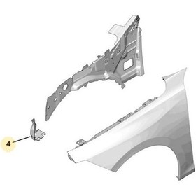 Resim Esse Oto - 308 P5 Çamurluk Bağlantı Ayak 2021- 9831328980 