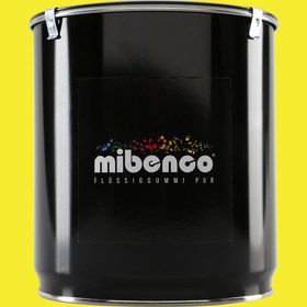 Resim PLASTİDİP mibenco - Pur - 3 kg - Mat Sülfür Sarısı 