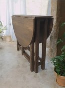 Resim Katlanır Kanatlı Masa Yemek Masası Çalışma Masası Mutfak Masa... Barok 