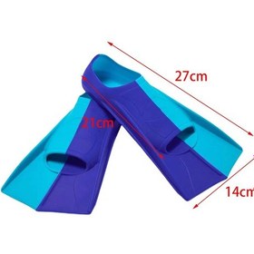 Resim Dolıty Şnorkel Yüzgeçleri Seyahat Yeni Başlayanlar İçin S Mavi 