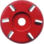 Resim Kosona Ahşap Oymacılık Diski, Tungsten Çelik, 6 Dişli Yaylı Tip, 16mm İç Çap, Kırmızı, Güvenli Kullanım 