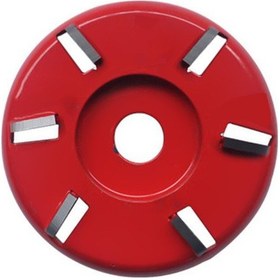 Resim Kosona Ahşap Oymacılık Diski, Tungsten Çelik, 6 Dişli Yaylı Tip, 16mm İç Çap, Kırmızı, Güvenli Kullanım 