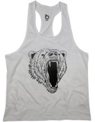 Resim BLUU Beah Fitness Gym Tank Top Sporcu Atleti 