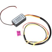 Resim Araba Led Gündüz Farları Kontrol Rölesi Kablo Demeti Dimmer 