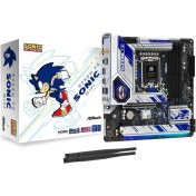 Resim ASRock B760M Phantom Gaming Sonic WiFi RGB Micro ATX Anakart Intel LGA1700, DDR5, 3x M.2 SSD, 8K 60Hz, USB Type-C, WiFi 6E 