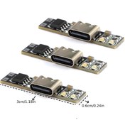 Resim 1A 4.2V Şarj Modülü Tip-C Portu ve Pewter Bağlantıları ile - Ultra Dar Tasarım, Ultra Küçük Boyut, Kolay Kurulum, 3.7V Li-ion BMS Li-ion Şarj ile Uyumlu, Ev Elektrikli Araç, Dayanıklı ve Güvenilir Performans 