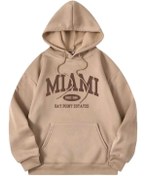 Resim FAVORİST Miami Baskılı Oversize Spor Sweatshirt 