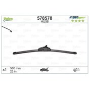 Resim VALEO 578578 Silecek Supurgesi Muz Tip 580Mm Hu58 (Hydroconnect Upgrade Klasik Tipten Muz Tipne Gecis) / (X1) 61619071613 (WK171281) 