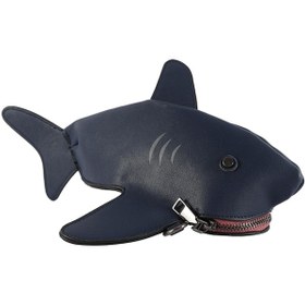 Resim Homyl Korkunç Köpekbalığı Çantaları / Crossbody Büyük Siyah 