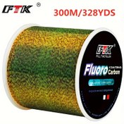 Resim Neylon Malzemeden Üretilmiş FTK 300M/328YDS Monofilament Olta Dizisi, 0.20Mm'den 0.60Mm'ye kadar çaplarda, 3.24KG'den 20.41KG'ye kadar güç aralığında, Karık Balıkçılığı için Uygun. 
